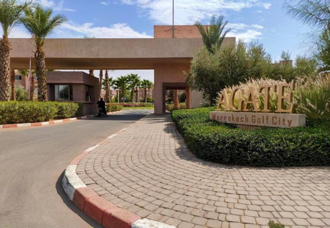 Appartement Prestigia Golf City Marrakech - Porte Agate - Gated Community Rez-De-Jardin Marrákes Kültér fotó